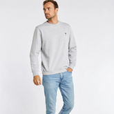 Dubarry Men's Spencer Sweatshirt in Grey Marl | Eland Lodge